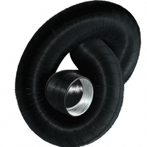 Gaine flexible compact noire